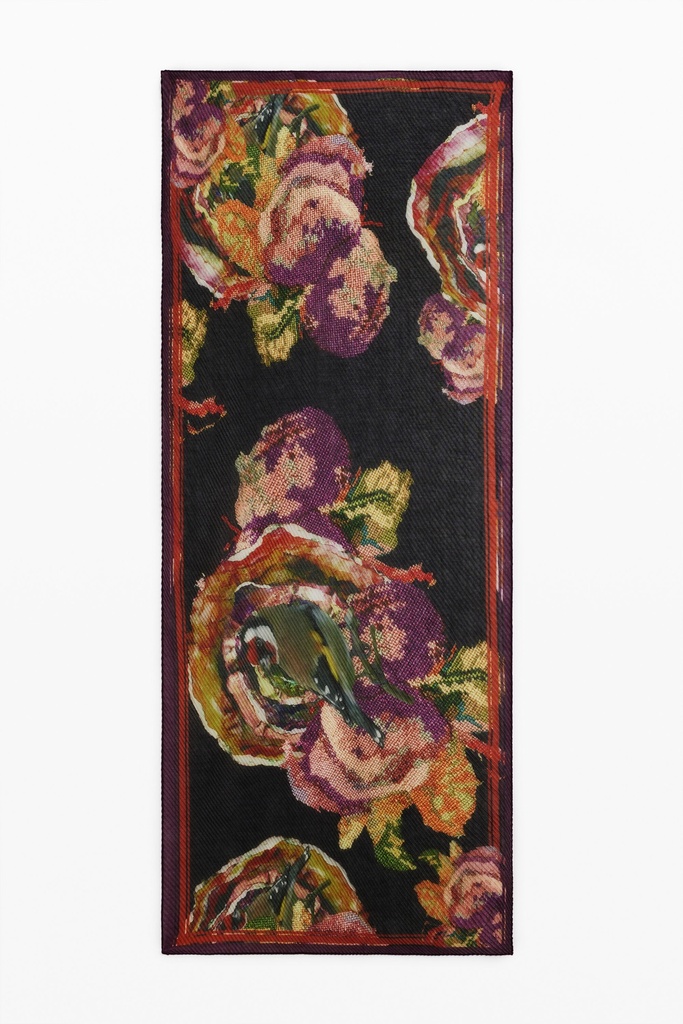 Scarf designed by Mr. Christian Lacroix 