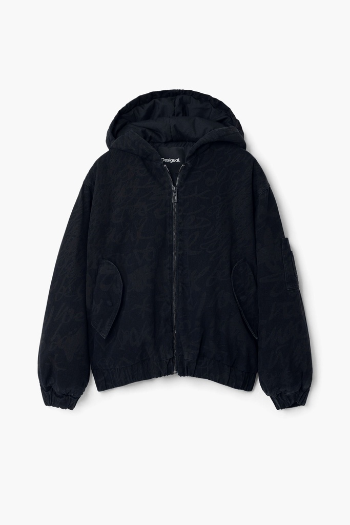 COAT_LOVE DESIGUAL_LACROI 2000 NEGRO