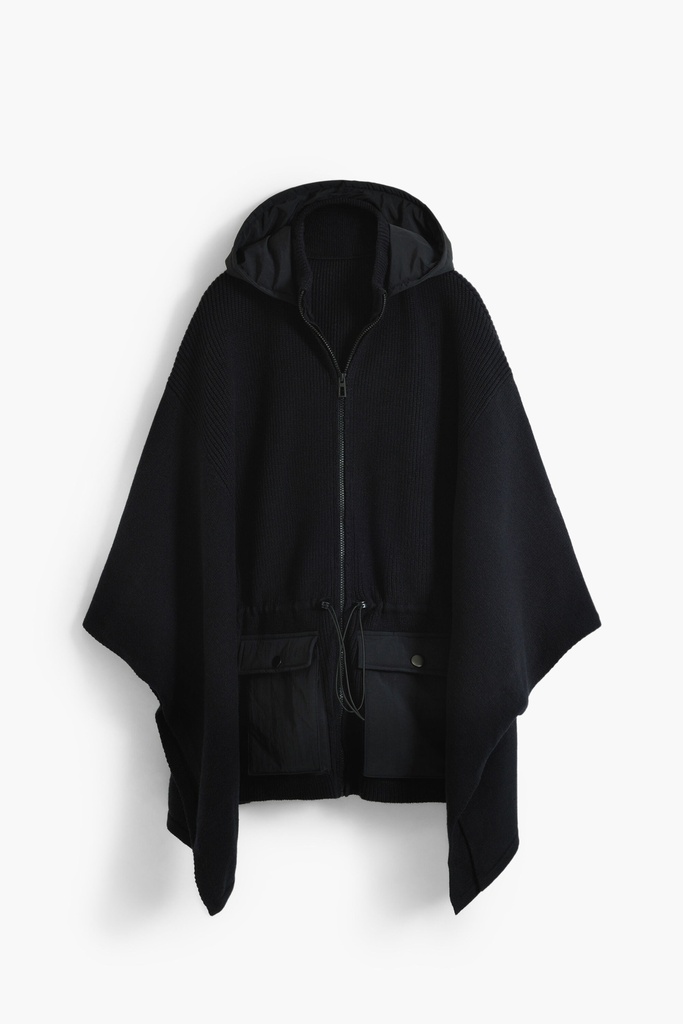 PONCHO_MIX  ALDAMA MY 2000 NEGRO