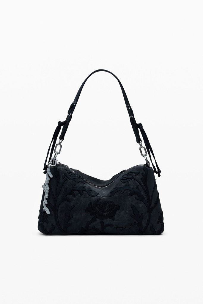 BAG_ROMEO_FLORAL TOTAL BL 2000 NEGRO