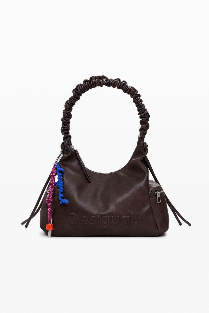 BAG_HALF LOGO MONTVIL 6009 CHOCOLATE