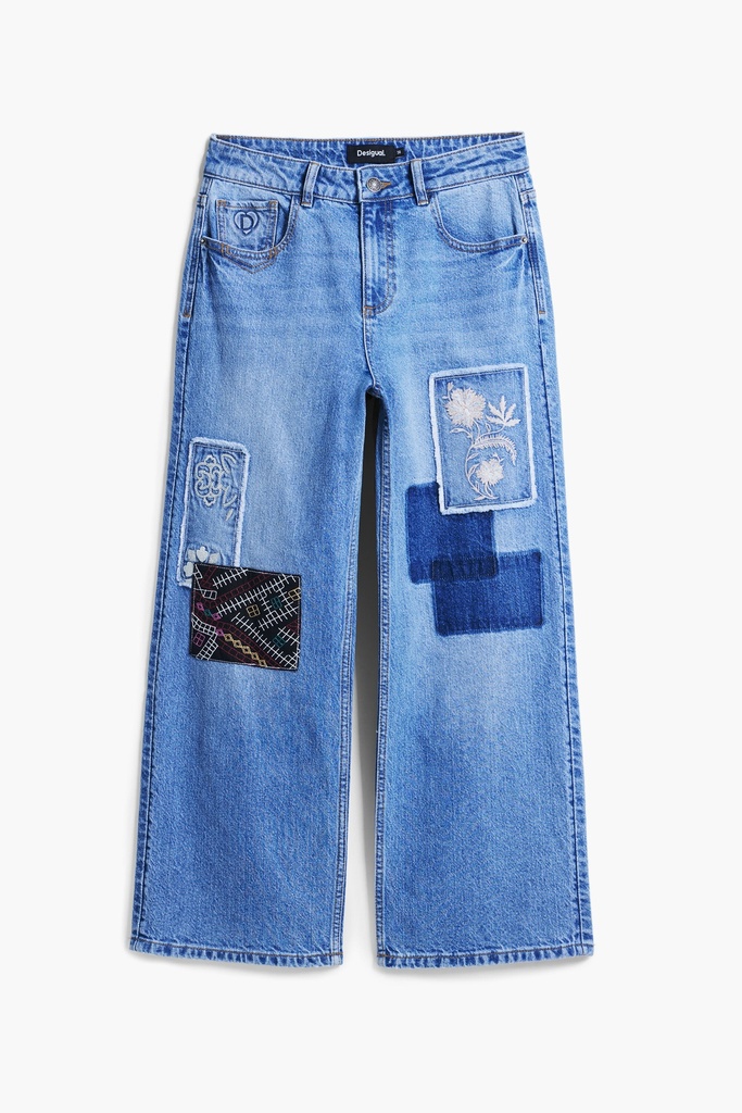 DENIM_PATCHE 5053 DENIM MEDIUM WASH