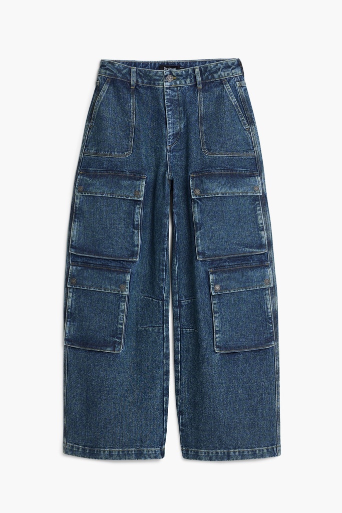 REPRISE_DENIM 5090 DENIM GREEN CAST