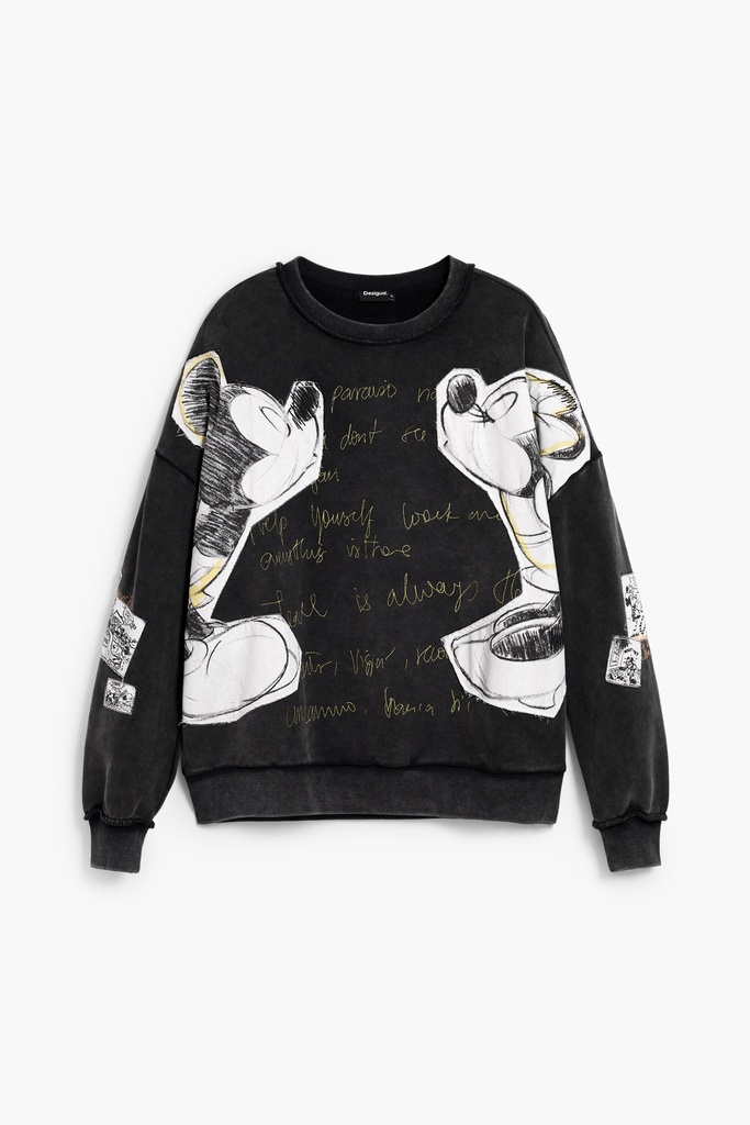 SWEAT_KISS_MICKEY 2014 DARK GRAY