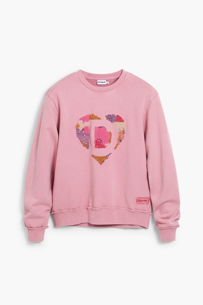 SWEAT_CHARLOTTE 3162 PINK CHAMPAGNE