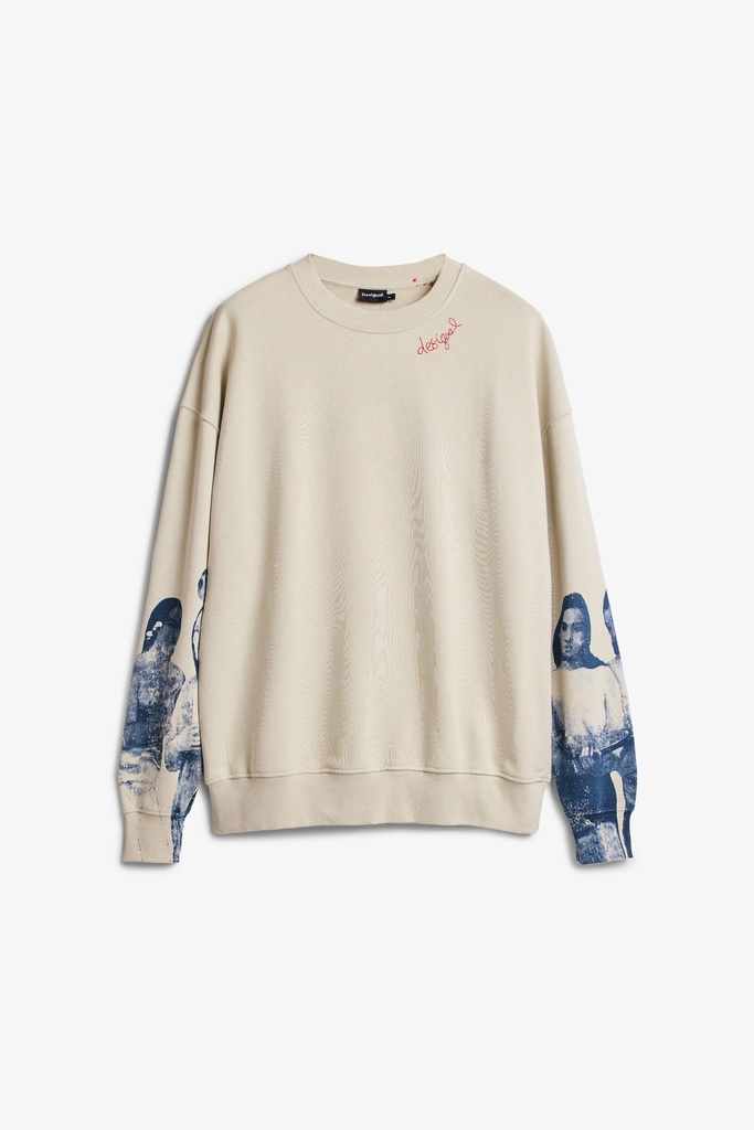 SWEAT_PRINTED INK 2036 GRIS HELADO