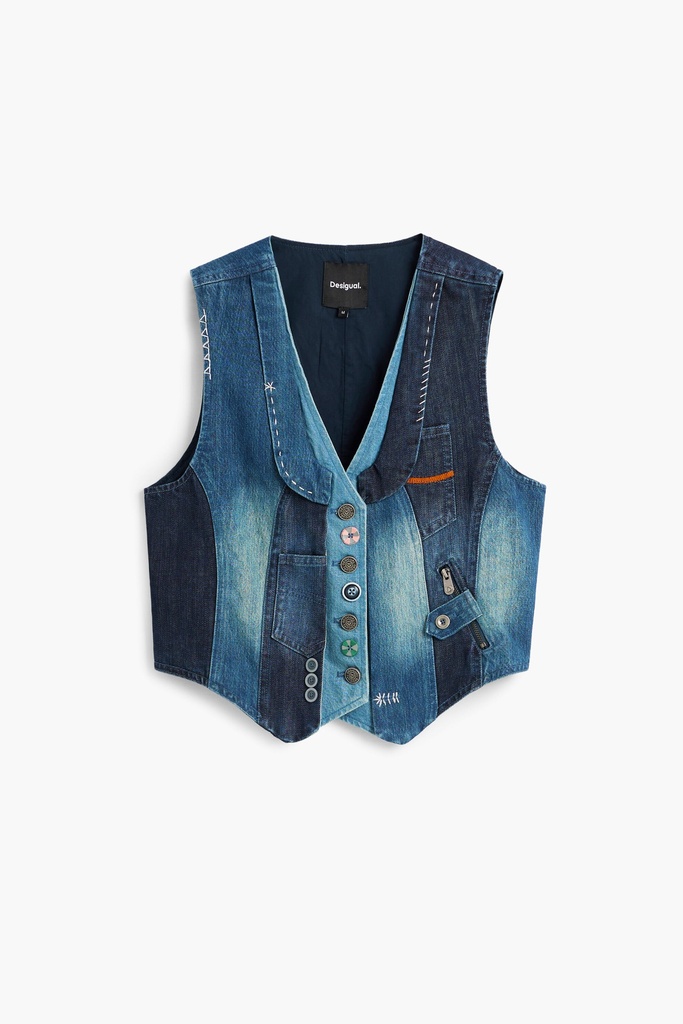 CHAQ_PATCH_V 5053 DENIM MEDIUM WASH