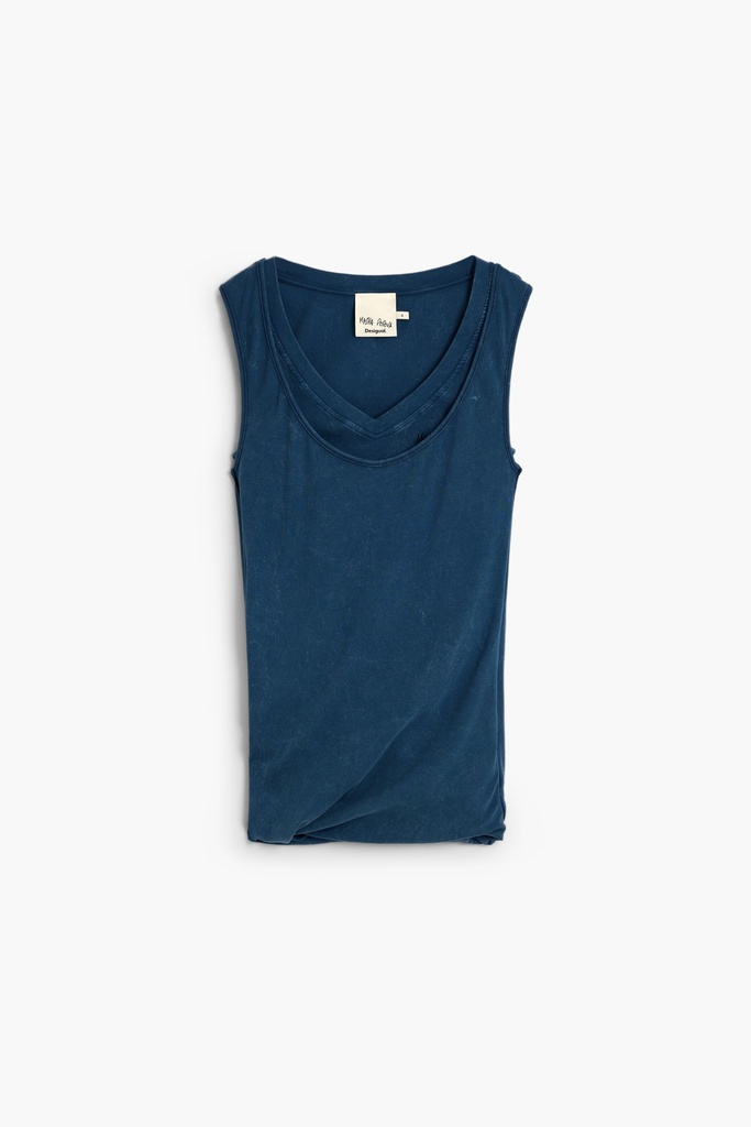 VEST_ENFIELD INDIGO_MAS 5095 INDIGO