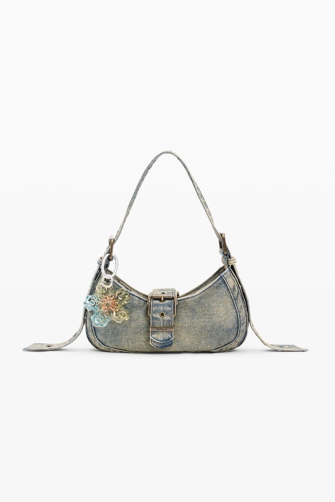 BAG_REPRISE DENIM COLORS M 4092 KAKI
