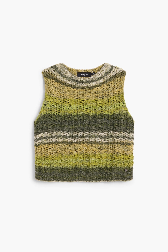 Multicolor crochet t-shirt 