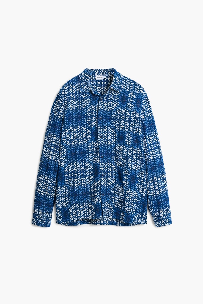 Geometric print shirt 