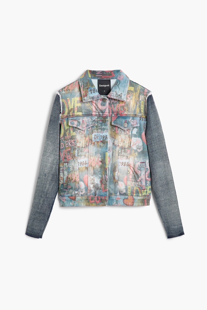 REPRIS_COAT_CATO 5005 DENIM RAW