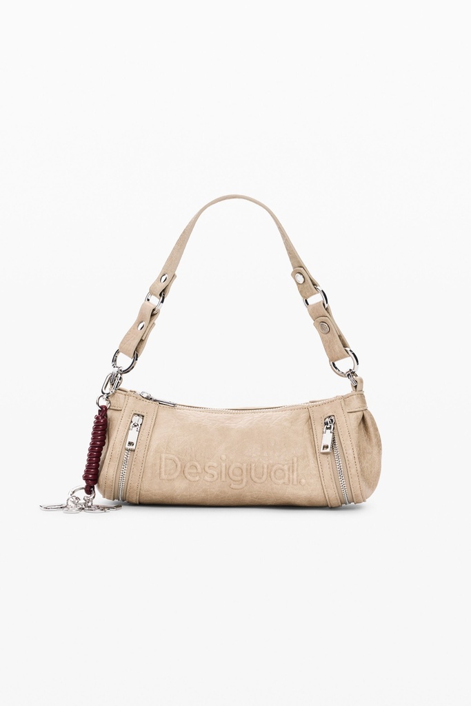 BAG_HALF LOGO ZARAU 1008 CRUDO BEIGE