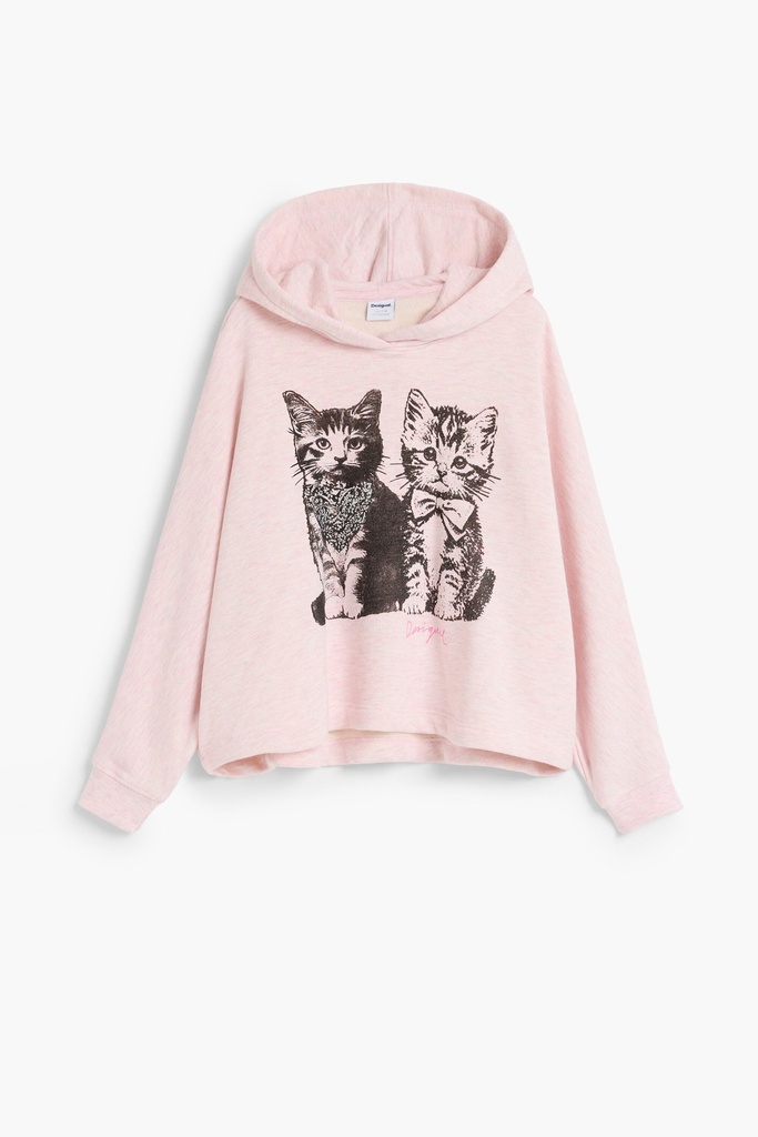SWEAT_CATS 3018 ROSA VENTO