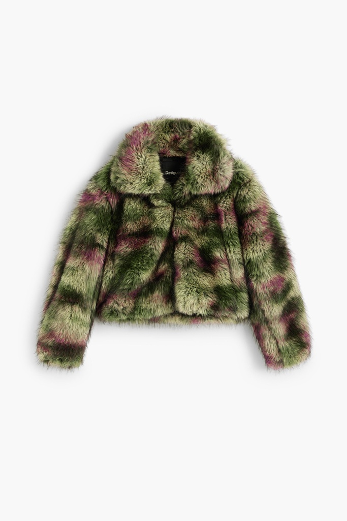 FAKE FUR_CAMOMILLE_ 4086 KAKI OSCURO