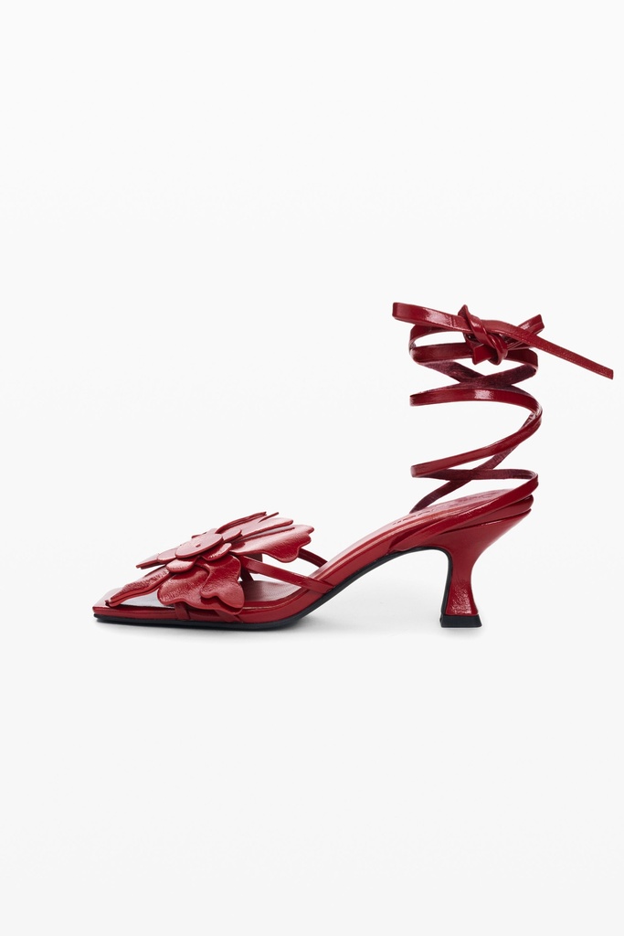 SANDAL FLOWER PU 3005 ROJO SANGRE