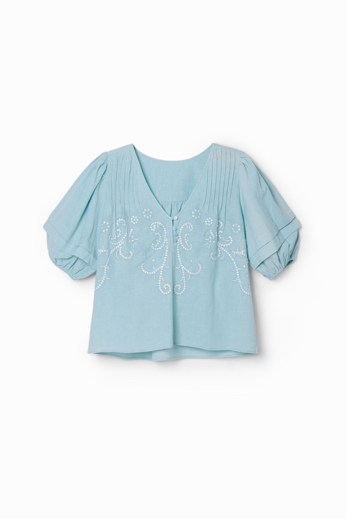 BLUS_CAMILLE 5002 AZUL PALO