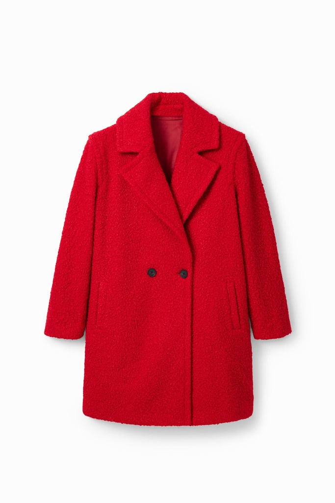 COAT_LONDON 3061 ROJO ROJA