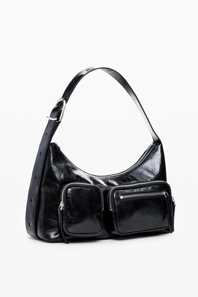 BAG_LEATHER MULTIPOCKETS 2000 NEGRO