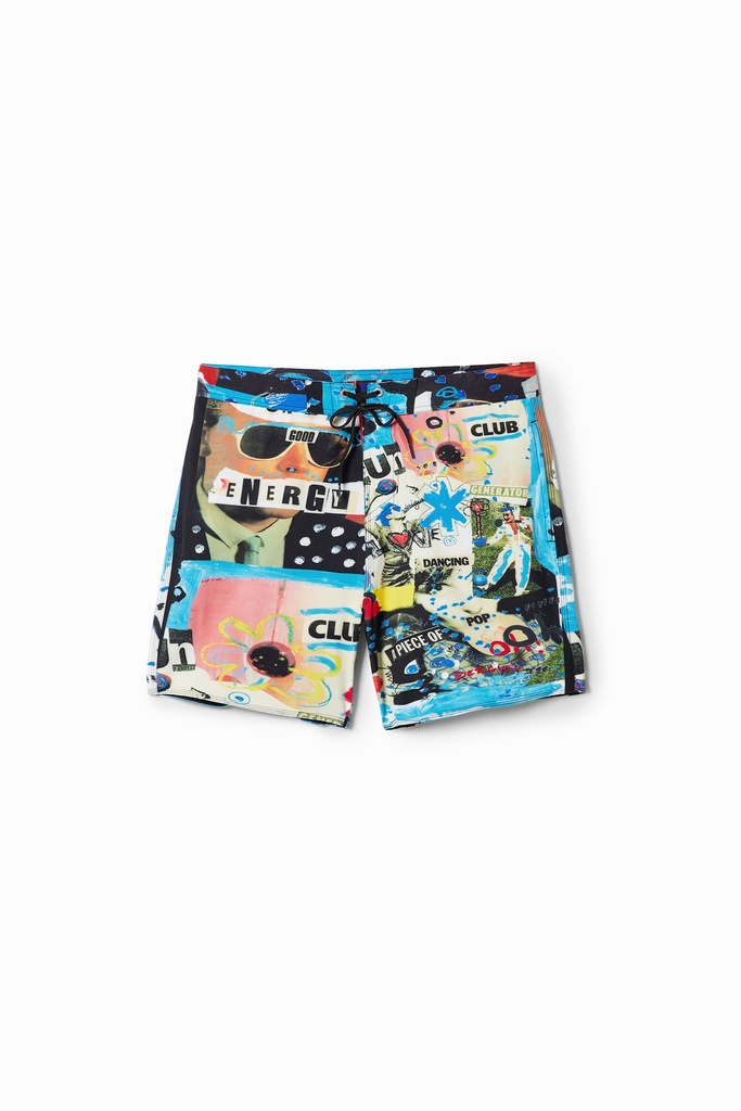 BAÑADOR _GREGAL 9022 MULTICOLOR AZUL