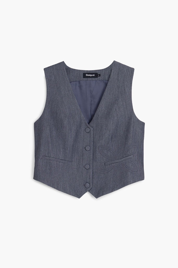 CHALECO_BRUSELAS 2009 GRIS VIGORE