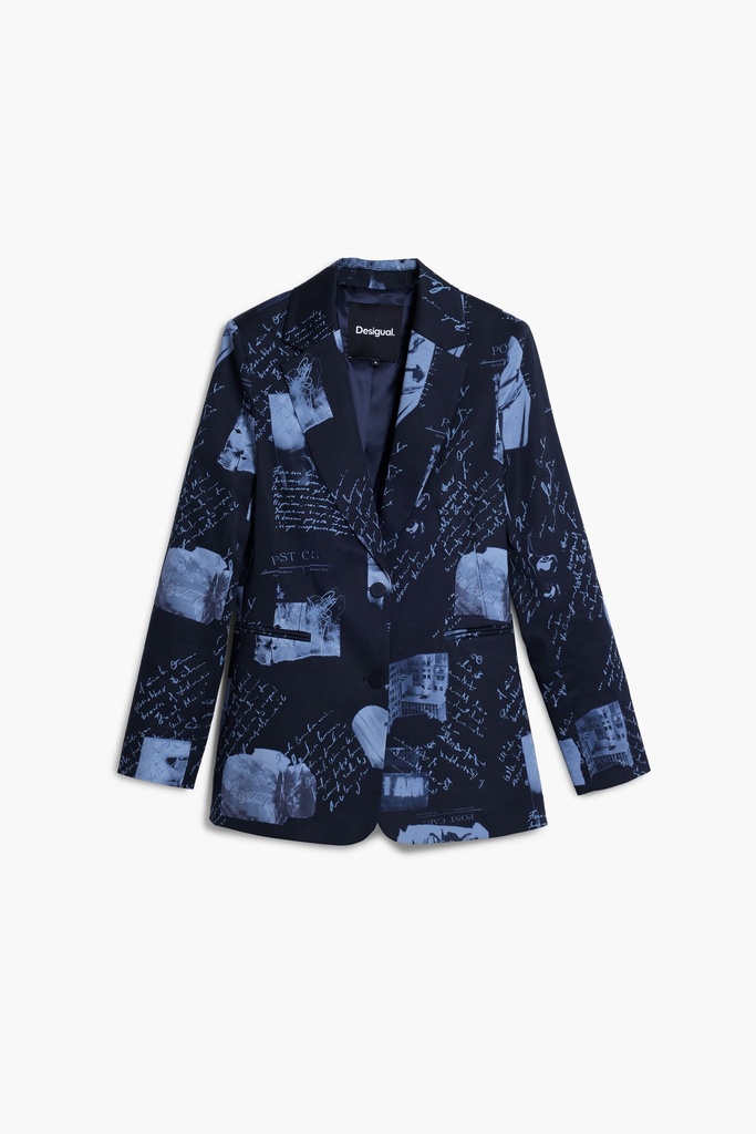 BLAZER_VERONA_PRINT 5032 AZUL OSCURO