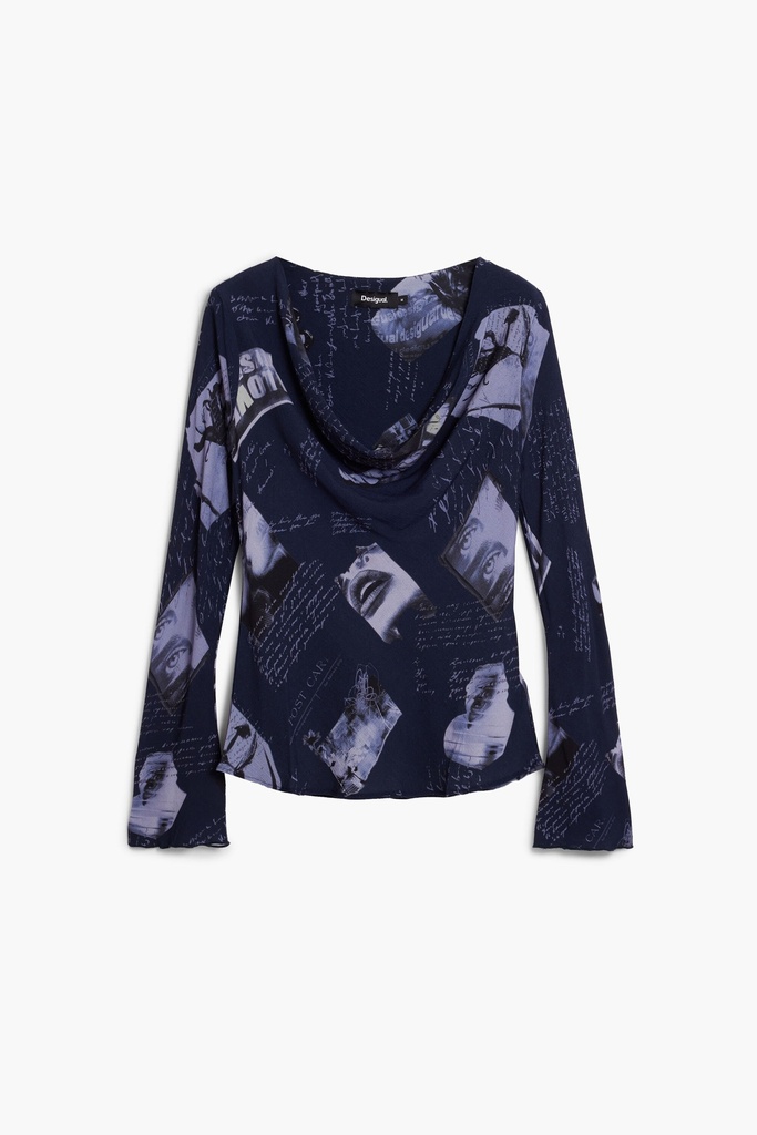 BLUS_CUADROSFLOR 5032 AZUL OSCURO