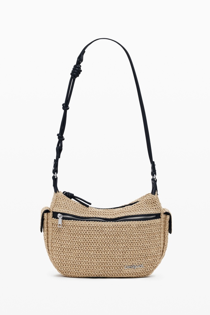 BAG_HALF LOGO RAFFIA AS 1014 NATURAL