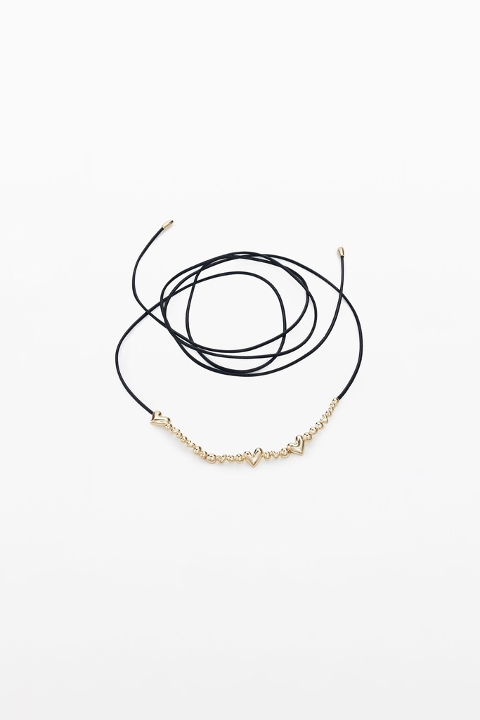 BELT_ZALIO TUBULAR HEARTB 2000 NEGRO