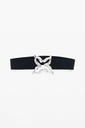 BELT_ELASTIC BUTTERFLY 2000 NEGRO