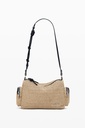 BAG_HALF LOGO RAFFIA HA 1014 NATURAL