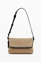 BAG_HALF LOGO RAFFIA_VE 1014 NATURAL