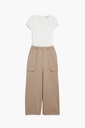 JUMPSUIT_SLOW 6007 BEIGE SAFARI