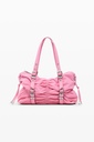 BAG_GATHERED NYLO FANDANGO PINK
