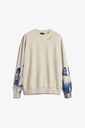 SWEAT_PRINTED INK 2036 GRIS HELADO