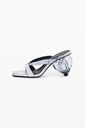 SANDAL SATIN BLACK 2000 NEGRO